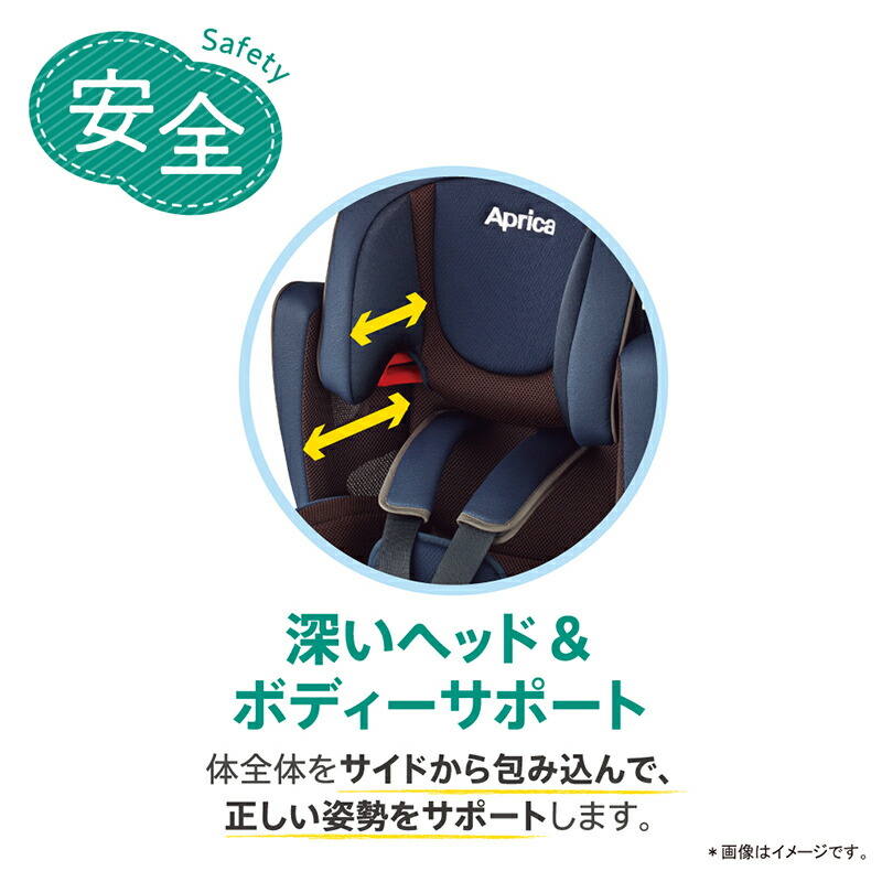 楽天市場】アップリカ ジュニアシート エアグルーヴ AD アップリカ