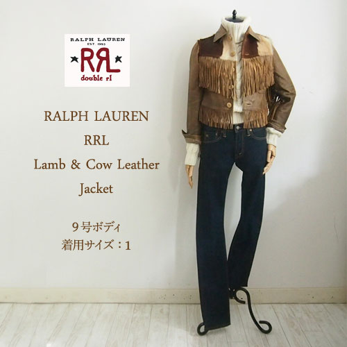 楽天市場】ラルフローレン ダブルアールエル レディース ラム レザー