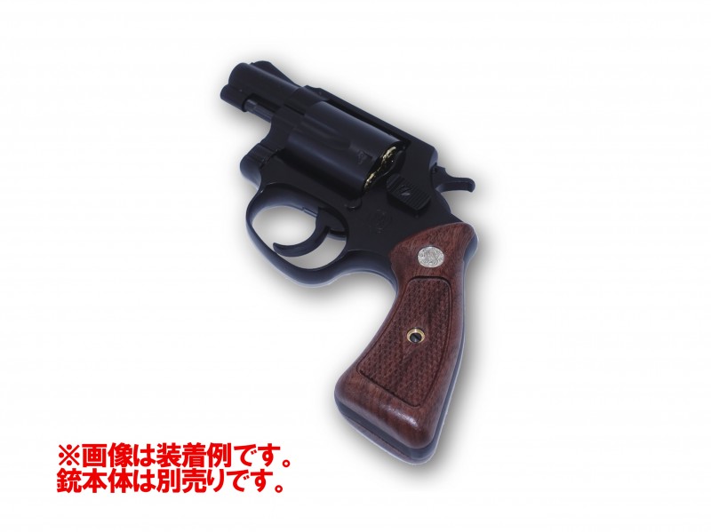 楽天市場】タナカ S&W Jフレーム スクエアバット用 木製グリップ +