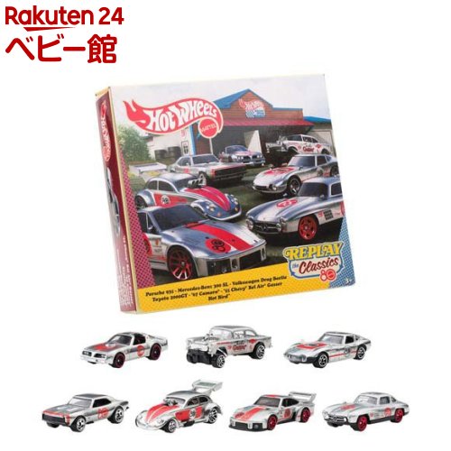楽天市場】ホットウィール マテル80周年 ミニカー JHF01(1セット(7台