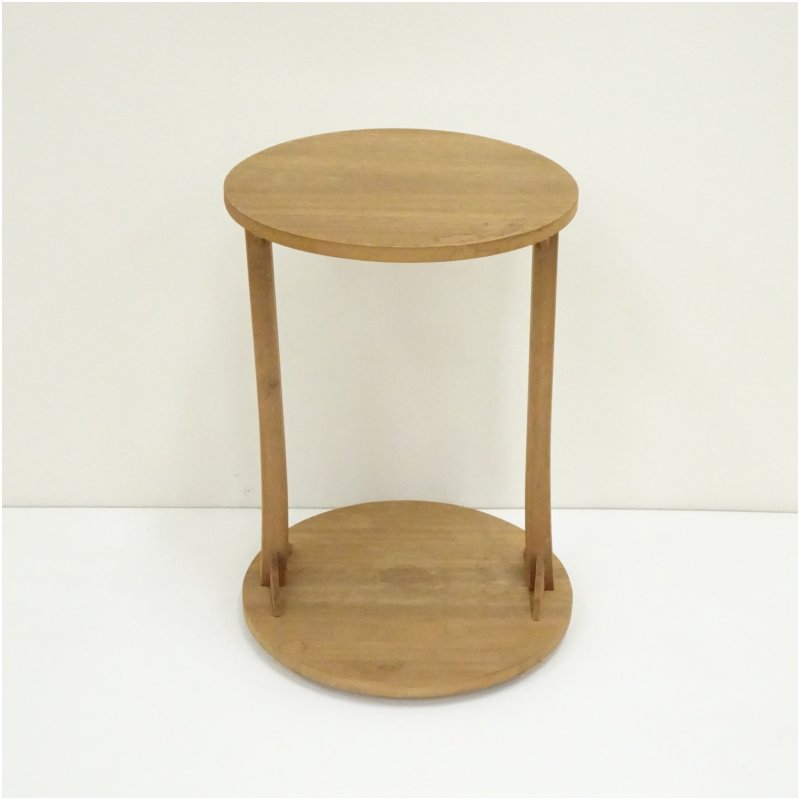 楽天市場】茶道具 お棚 千利休好み 桐 丸卓 組み立て式 : お茶道具の駒屋