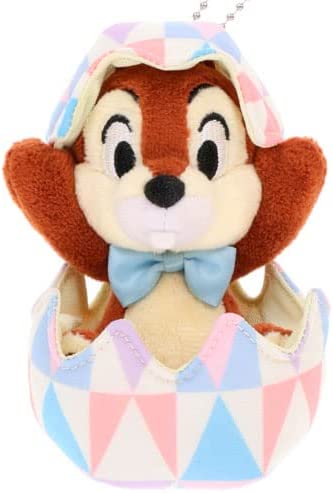 ディズニー チップ デール イースター 卵 ぬいぐるみバッジ ぬいば