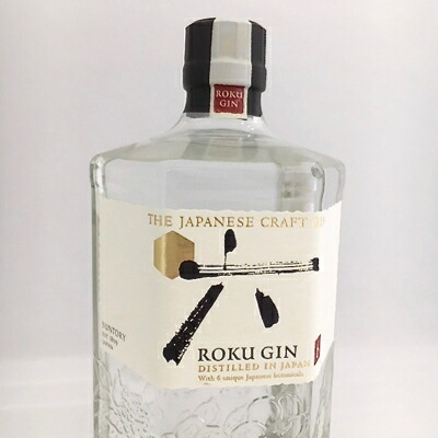 楽天市場】サントリー 六 ROKU GIN【ジャパニーズクラフトジン