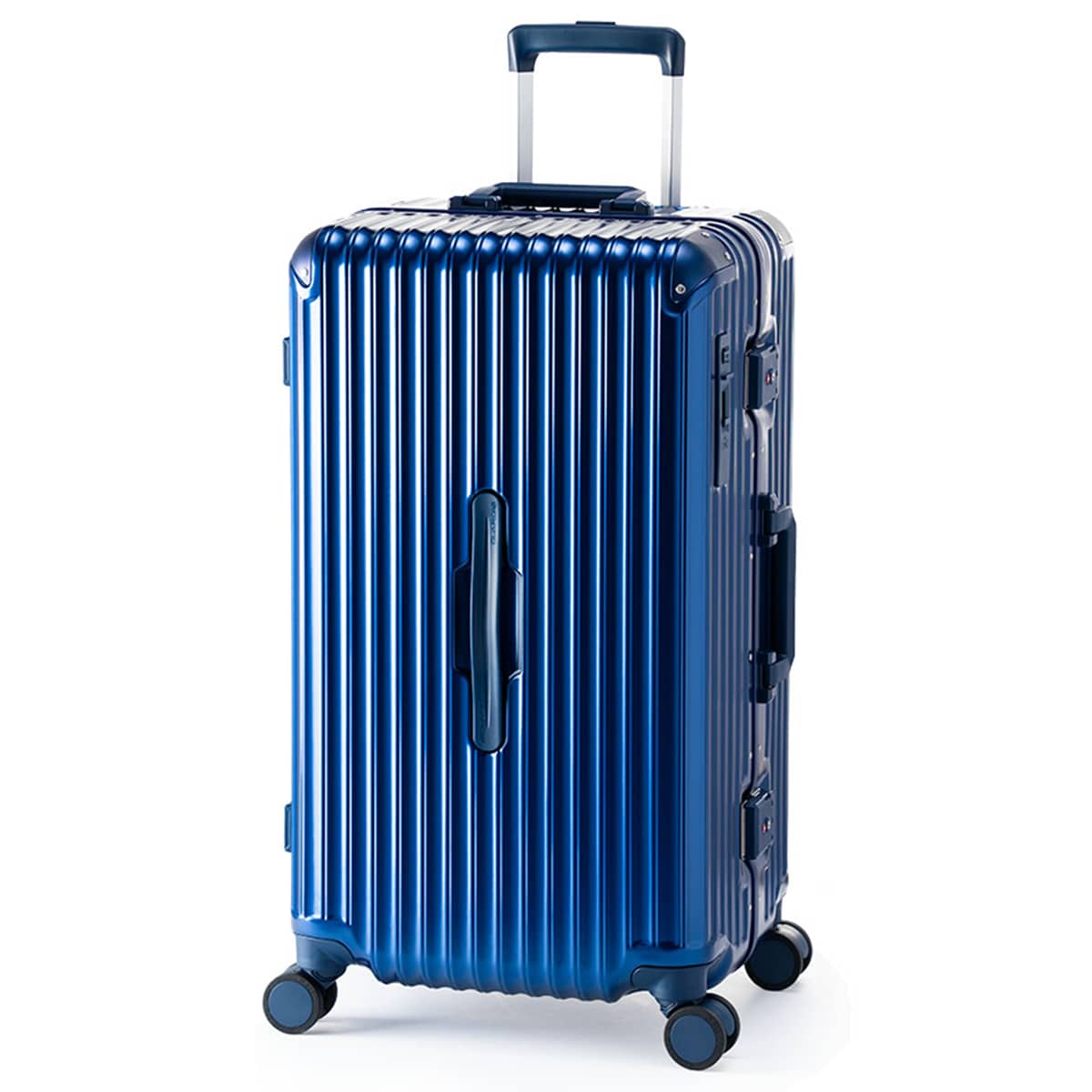 楽天市場】フレームタイプキャリーケース(70L マットネイビー) ニトリ