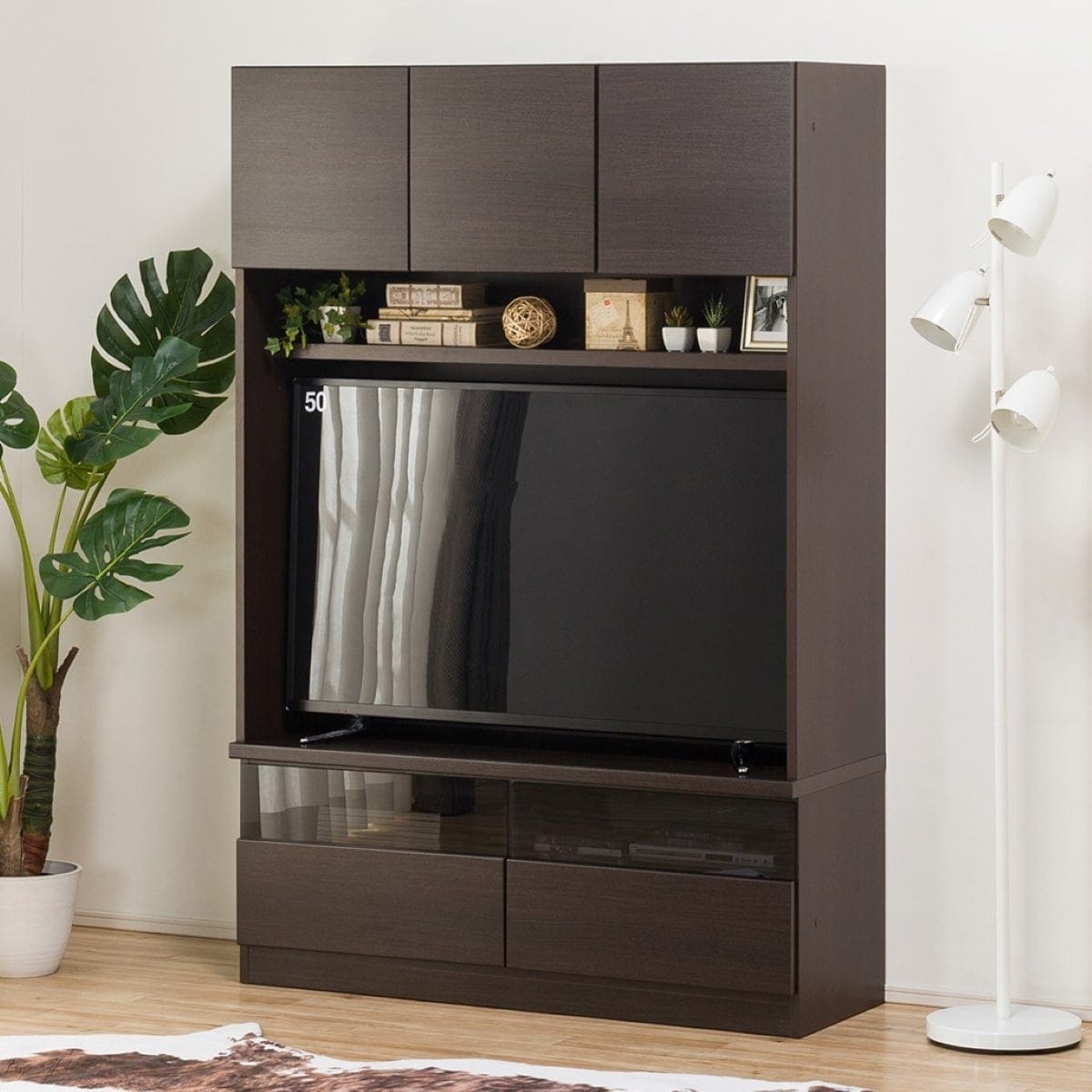 楽天市場】[幅120cm] 壁面ユニット (TVボード Nウォーレン 120セット