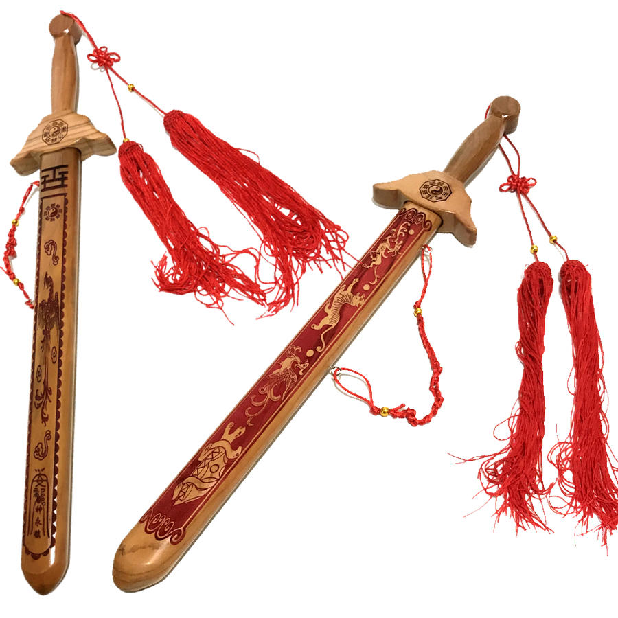 楽天市場】八卦七星剣 魔除け 厄除け 58cm 四神/龍鳳/百福百寿/仏陀