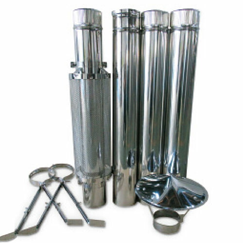 楽天市場】ステンレス煙突 5寸の通販