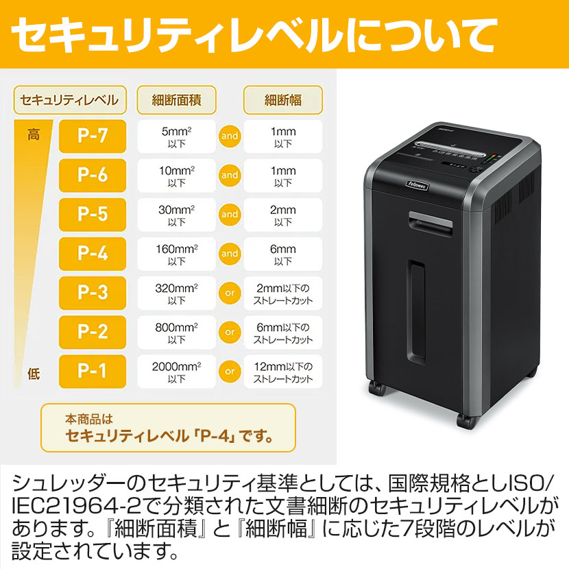 楽天市場】Fellowes フェローズ 業務用オフィスシュレッダー 大型