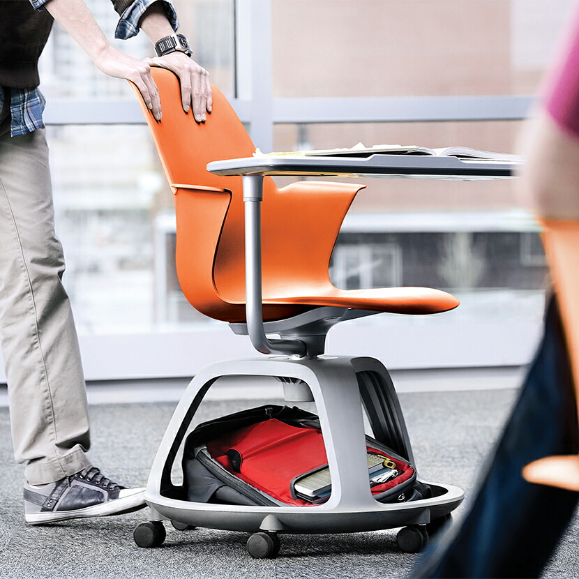 楽天市場】ノード Node ミーティングチェア サイドテーブル付き 収納