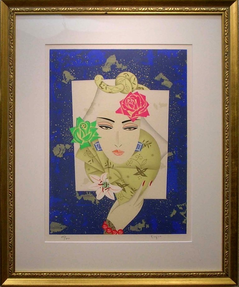 谷川泰宏リトグラフ