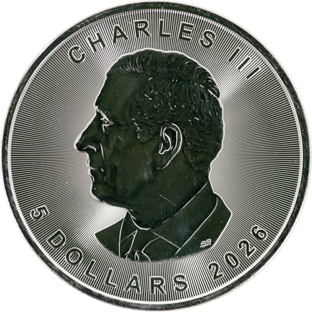 楽天市場】メイプル リーフ 銀貨1 オンスの通販