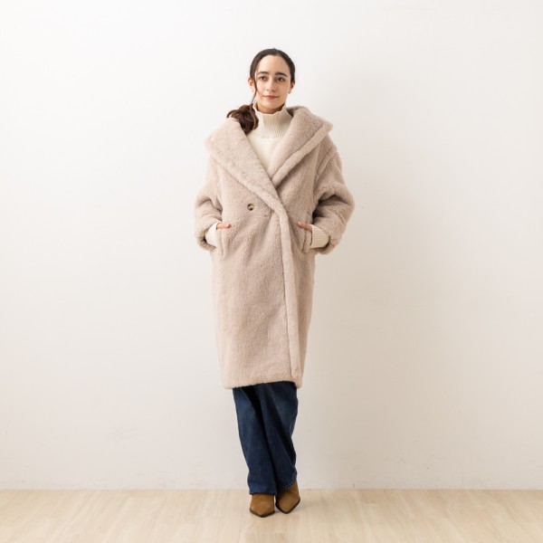 楽天市場】マックスマーラ コート テッドガール ベージュ レディース