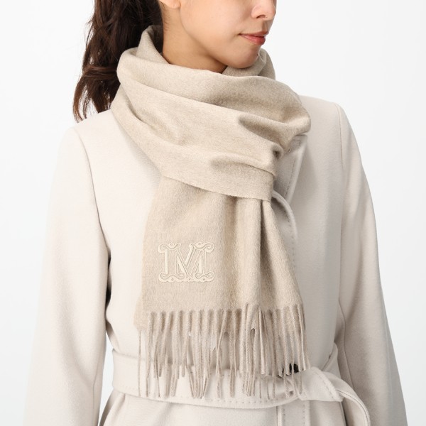 楽天市場】マックスマーラ マフラー ダリア カシミヤ ベージュ