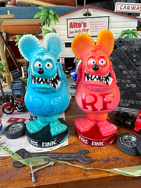 楽天市場】ファンコ ラットフィンク ボビングヘッド （2体セット