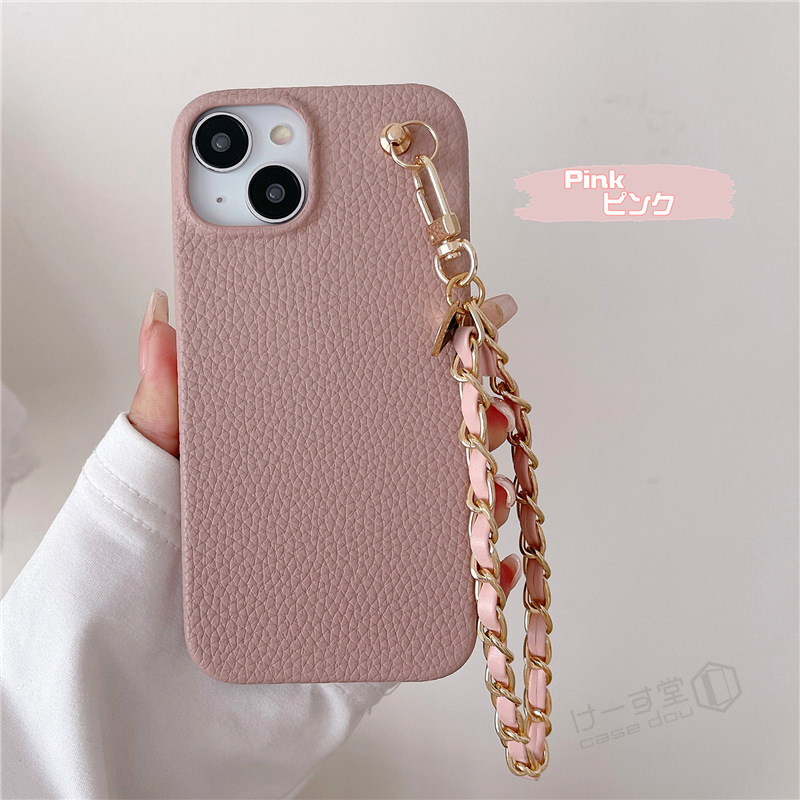 楽天市場】ハンドストラップ付き iphone ケース ハンド チェーン