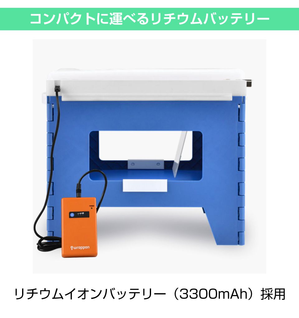 楽天市場】ラップ式簡易トイレPF-1用 バッテリー ハンディーバッテリー