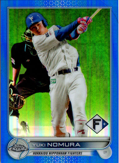 楽天市場】Topps2022 Chrome NPB プロ野球カード 150枚限定(Blue