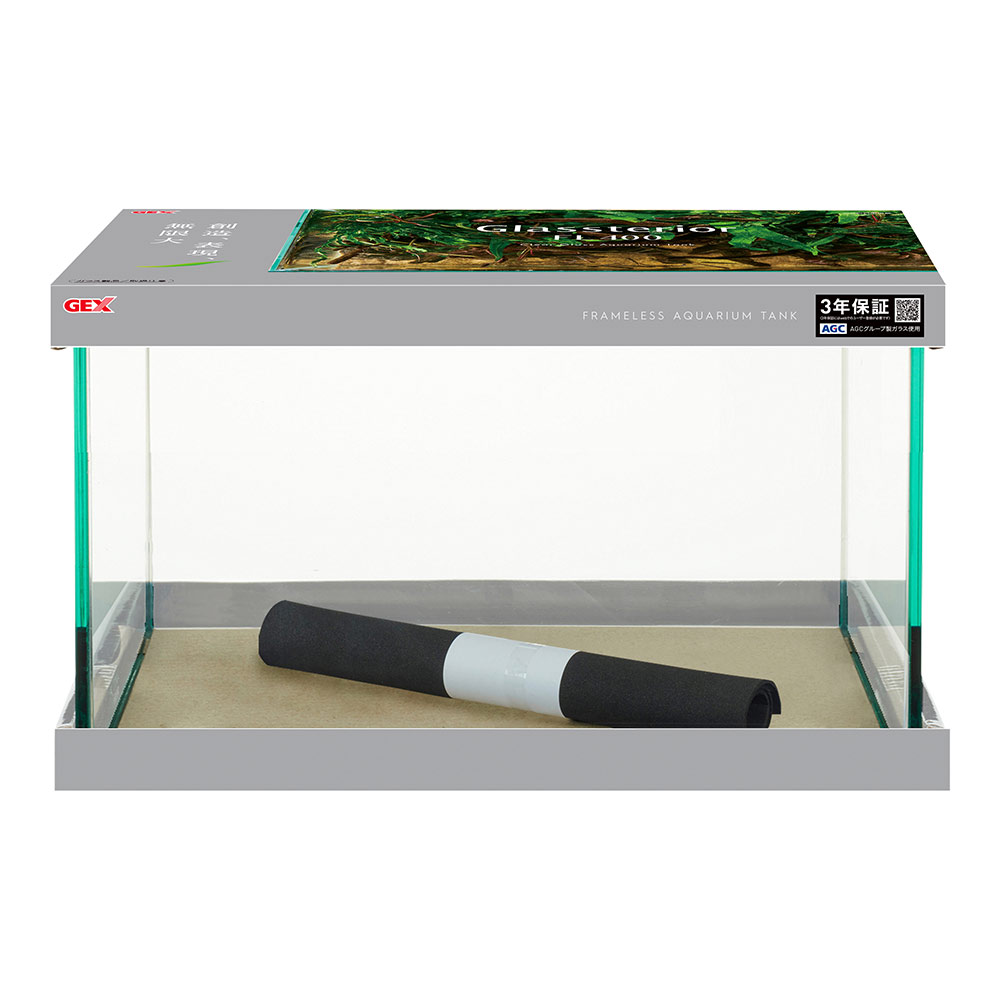 楽天市場】GEX ガラス水槽 グラステリアFL400 40×20