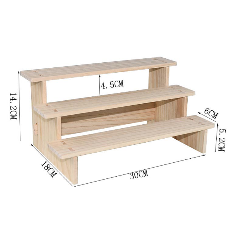 楽天市場】ディスプレイ 什器 3段 飾る 棚 ディスプレイ什器 三段