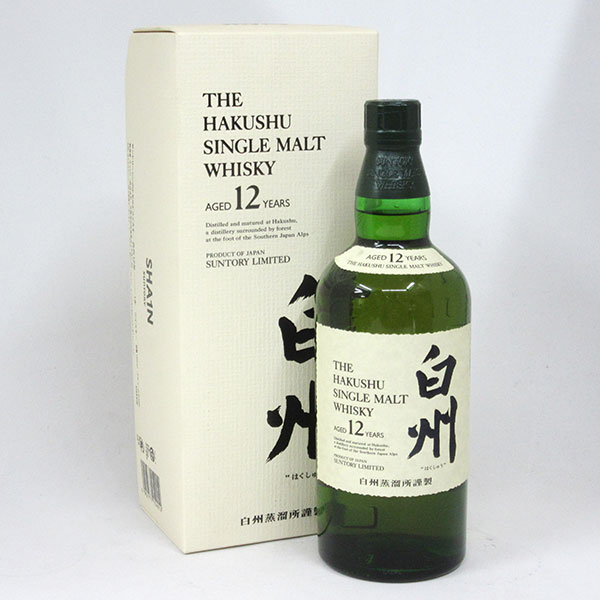 白州12年 【箱付き】 白州12年 700ml シングルモルト ジャパニーズ
