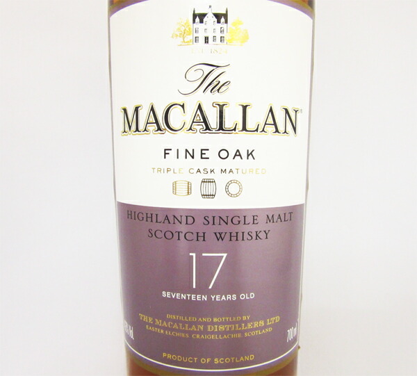 楽天市場】【終売品】マッカラン17年 ファインオーク 43度 700ml 正規