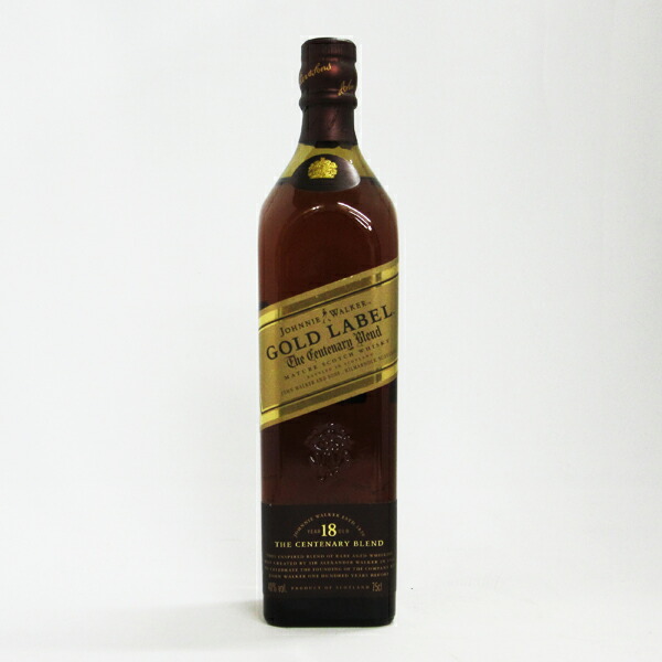 楽天市場】【レトロ】ジョニーウォーカー18年 ゴールドラベル