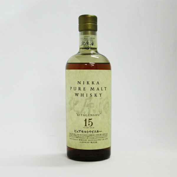 楽天市場】【レトロ】ニッカ ピュアモルトウイスキー 北原酒15年 43度