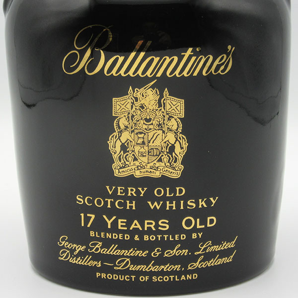 楽天市場】【レトロ】バランタイン17年 （Ballantine's） 陶器ボトル