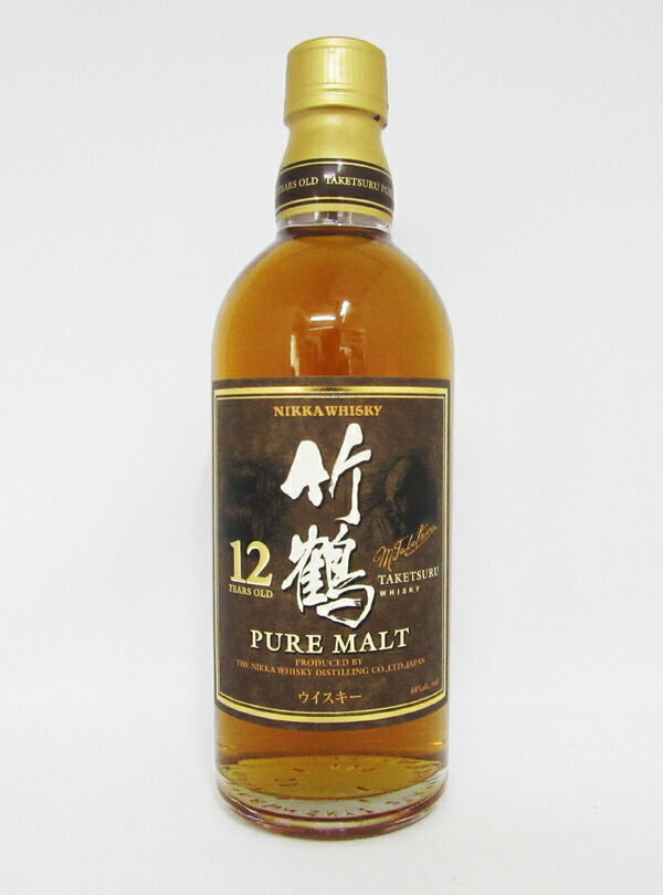 楽天市場】【終売品：希少な500mlサイズ】竹鶴12年 丸瓶 40度 500ml