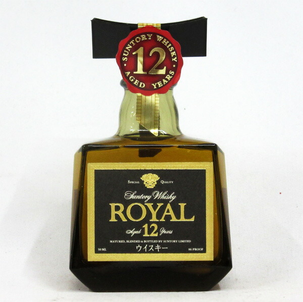 楽天市場】【ミニサイズ】【レトロ】サントリーウイスキー ローヤル12