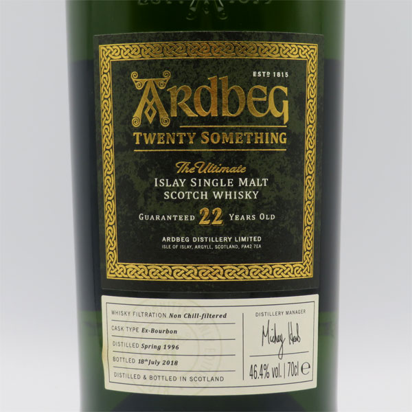 楽天市場】アードベッグ22年 1996-2018 トゥエンティーサムシング 46.4