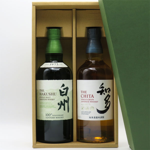 楽天市場】【ラッピング無料】【100周年記念蒸溜所ラベル】白州/知多