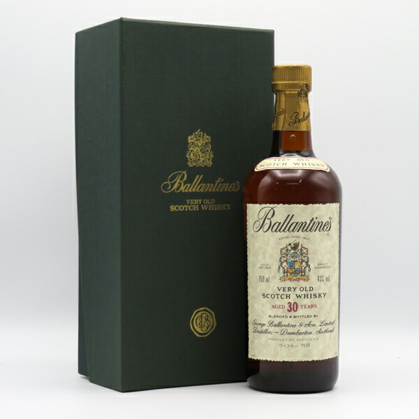 楽天市場】【レトロ：特級表示、明治屋】バランタイン30年 43度 750ml