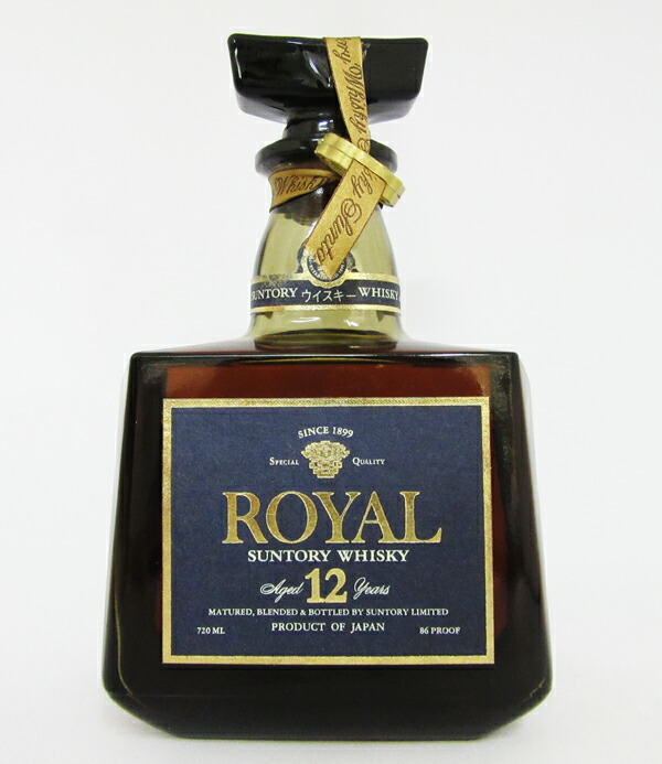 楽天市場】【レトロ】サントリーウイスキー ローヤル12年 ブルーラベル