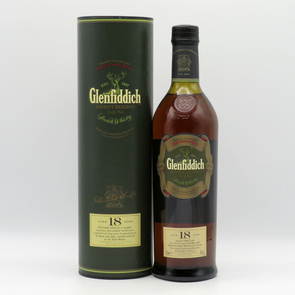 グレンフィディック18年 43度 750ml 3本セット ケース付き Amazon.co