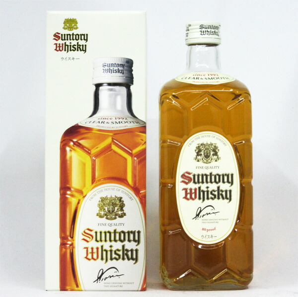 楽天市場】白角 40度 700ml 瓶 （旧専用BOX入） サントリーウイスキー