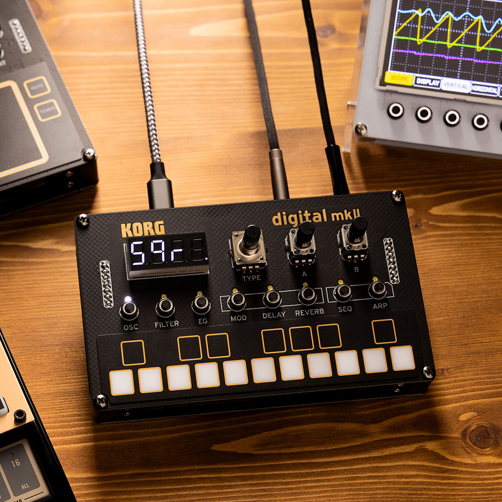 楽天市場】コルグ シンセサイザー 組み立てキット KORG NTS-1 digital