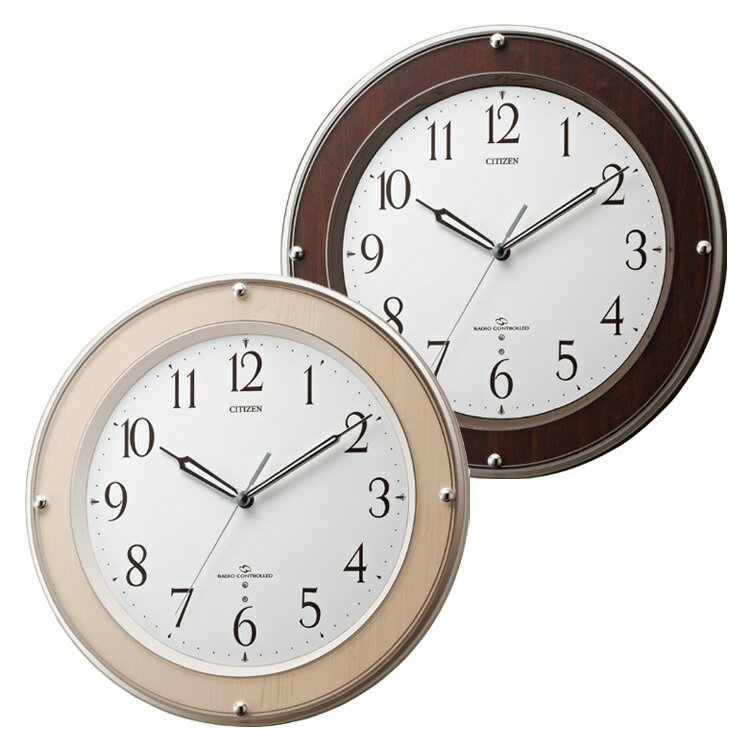 楽天市場】壁掛けフック特典有☆電波時計 シチズン[CITIZEN] スリー