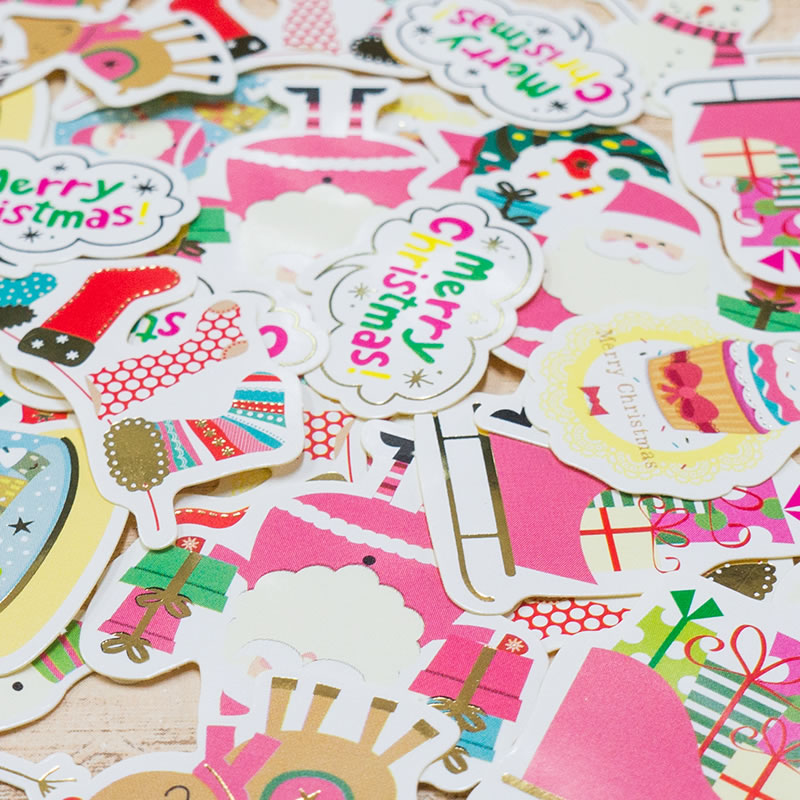 海外 マスキングテープ フレークシール Xmasメイン 【公式通販】