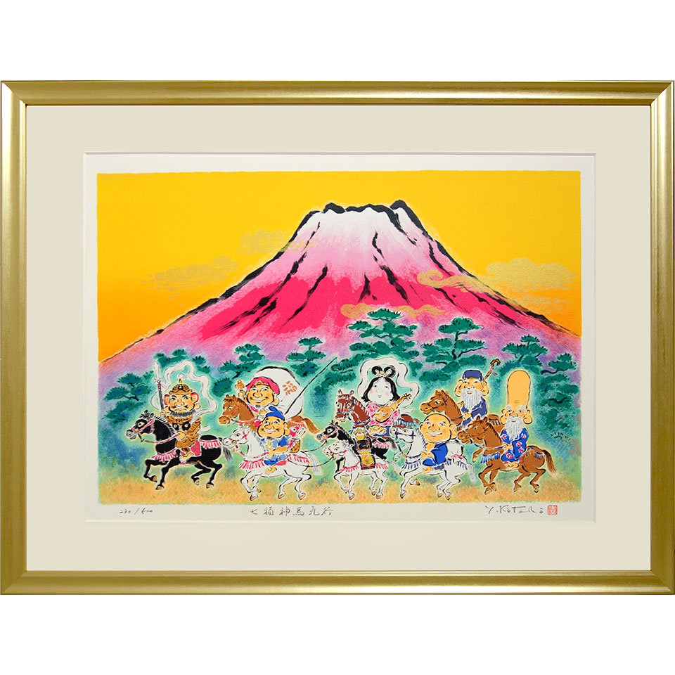 林之耀 「斑紋与進化」 シルクスクリーン 作家直筆サイン入り 額縁無し