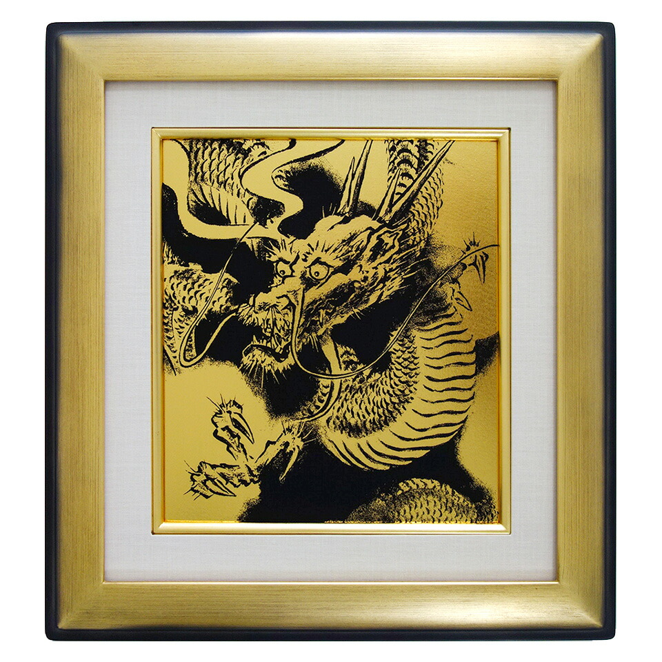 新作特価10/8まで】【特大サイズ】開運絵画『金運超覚醒（鳳凰・龍神