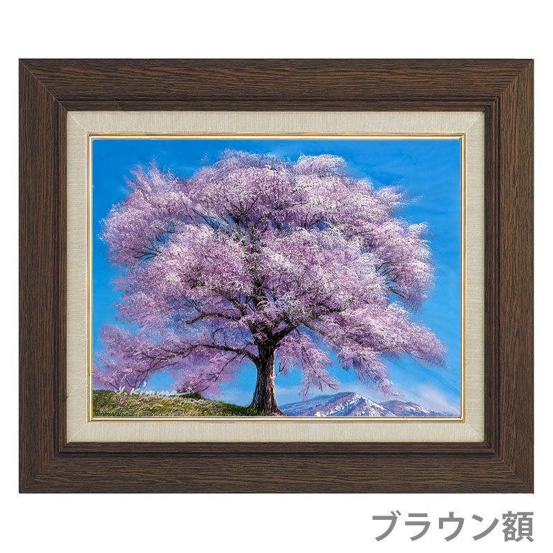 油彩画 「 さくらとこぼれ陽 」 原画 F6号 油彩画 「 さくらとこぼれ陽