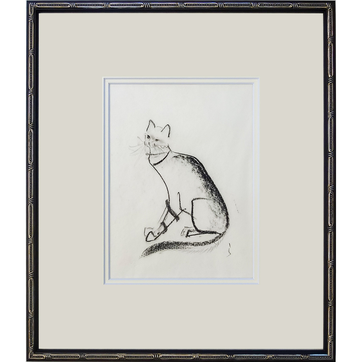 絵本肉筆原画 15点挿絵 原稿 三匹の猫 とこまさのはなし 珍品