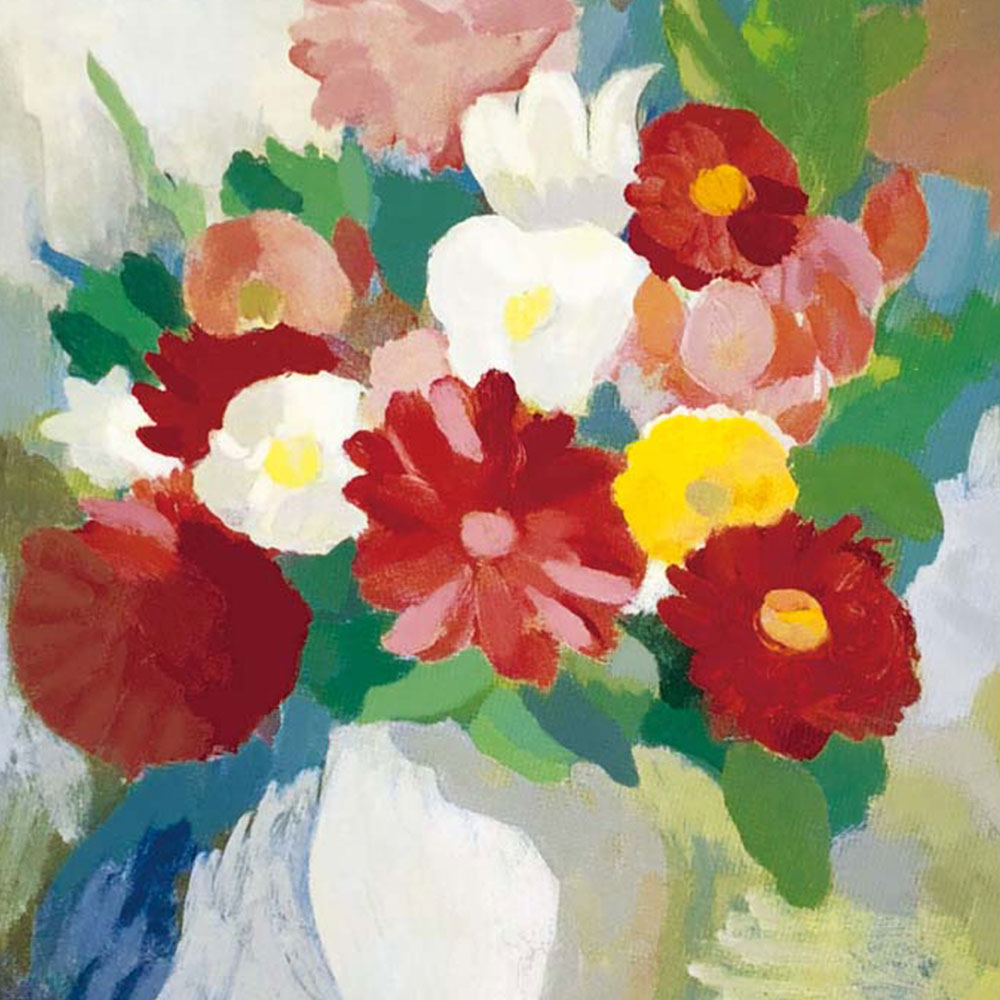 楽天市場】マリー・ローランサン「花瓶」F4号／F6号 高精彩工芸画 複製