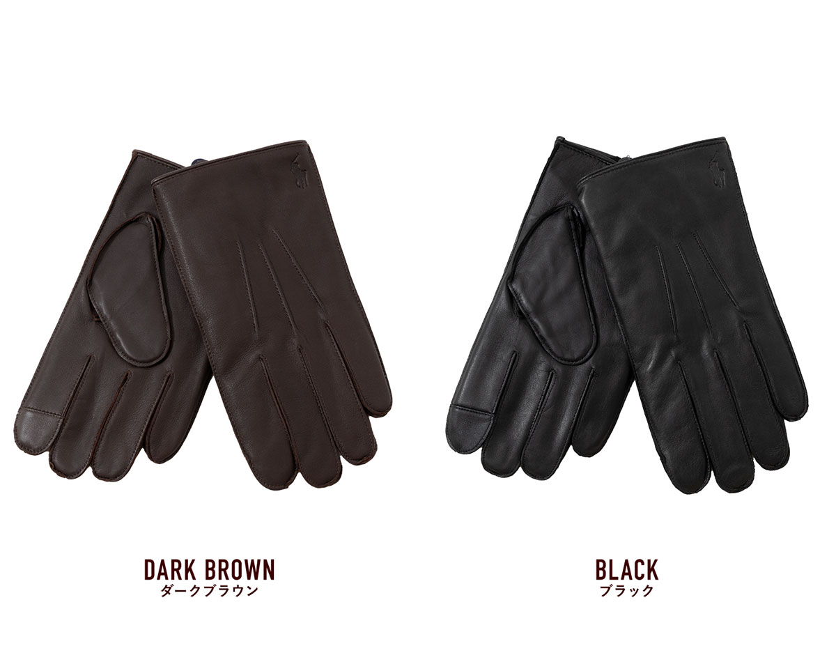 楽天市場】ポロ ラルフローレン レザー 手袋 ナッパ タッチ グローブ