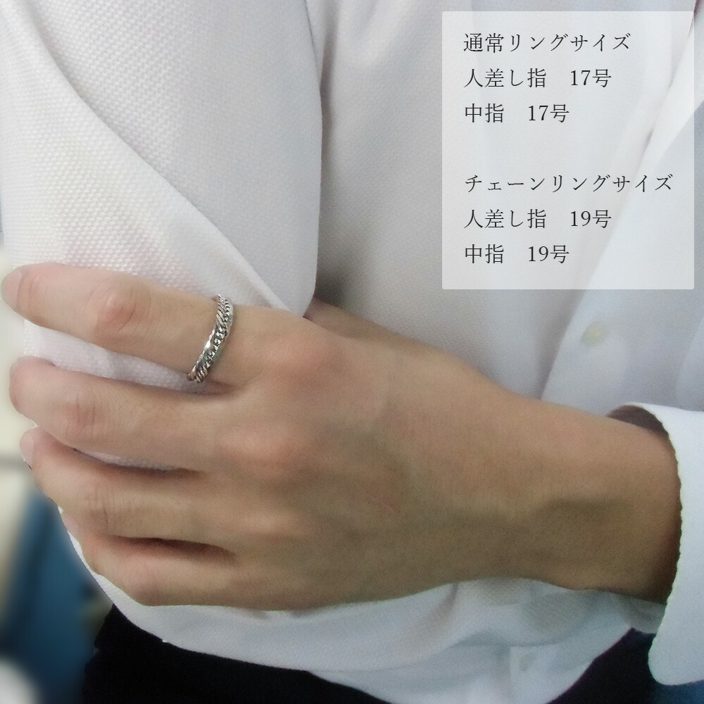 楽天市場】Pt850 喜平 リング トリプル12面 プラチナリング プラチナ