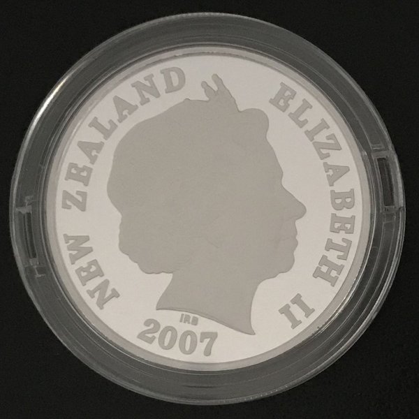 楽天市場】2007年 ニュージーランド 1ドル プルーフ銀貨幣 アオラキ