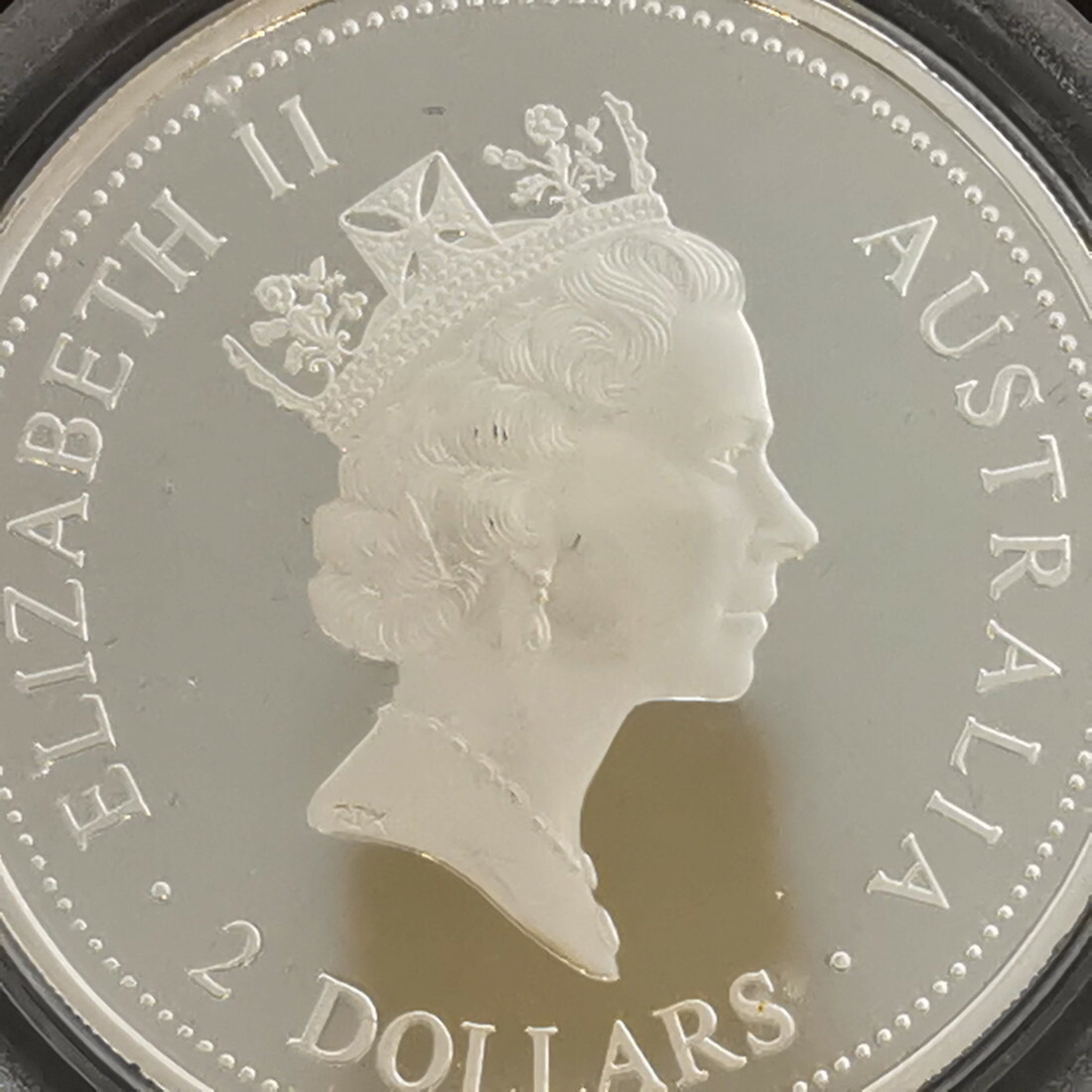 2005年 オーストラリア・クーカバラ銀貨 金メッキ版 2005年