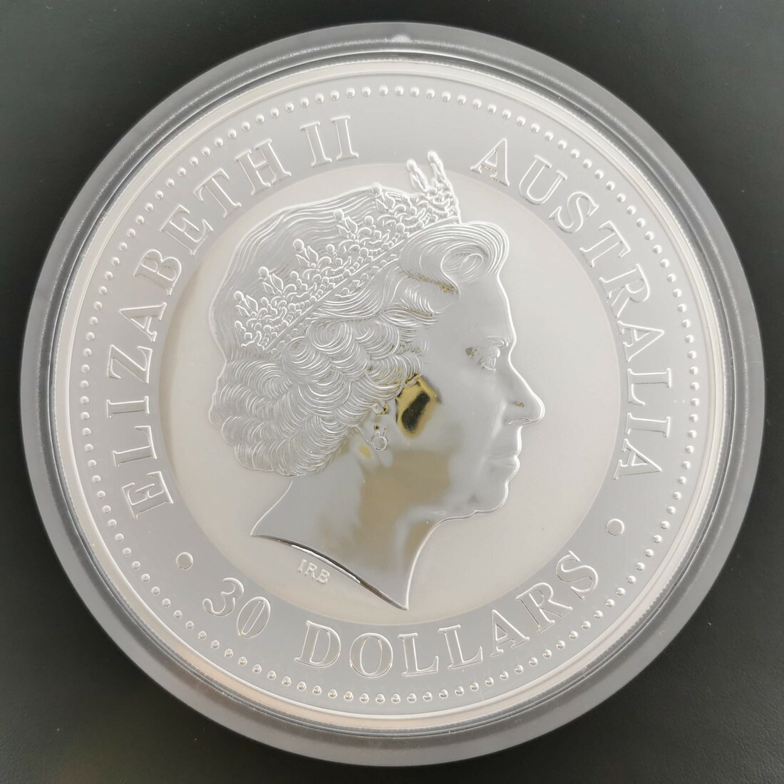 楽天市場】オーストラリア 30ドル銀貨 2003年 1キロ プルーフ 銀貨