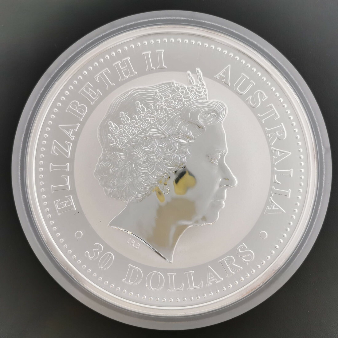 オーストラリア2005年発行ワライカワセミ シルバー999 オーストラリア